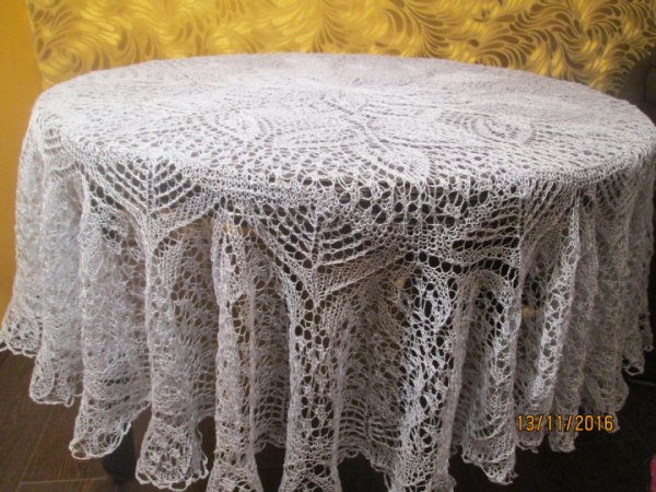 Megzta staltiesė Nr.2 - Tablecloths & napkins