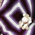 Crochet baby blanket - Plaids & blankets - needlework