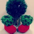 Crochet Baby Boots - Shoes - needlework