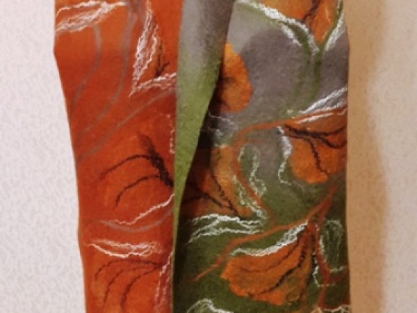 rusvas šalis išm.195x25 - Šalikai