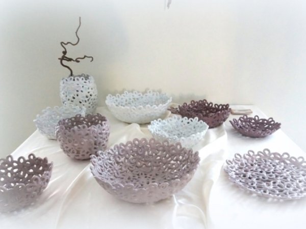 Ažūrinės lėkštės - Ceramics