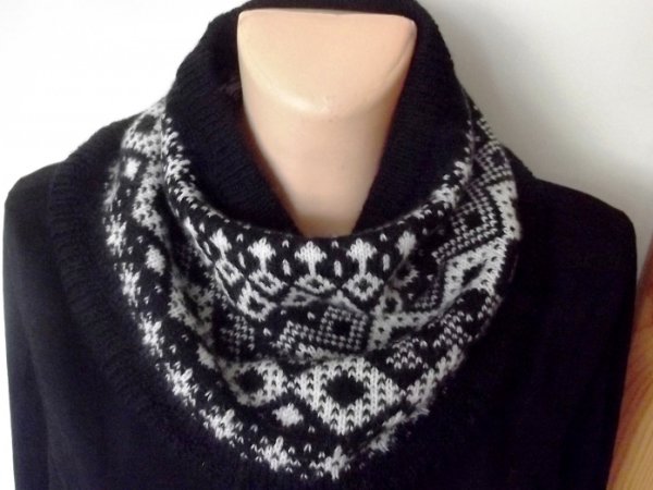 Neck sleeve " Winter Jokes " 2