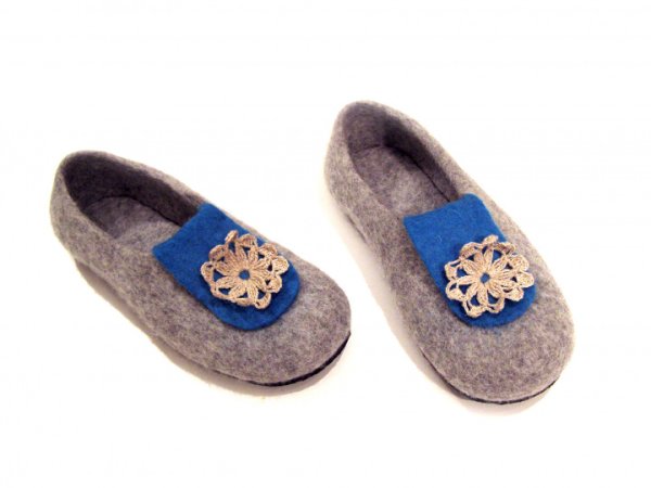Veltos šlepetės Rugiagėlė - Shoes & slippers