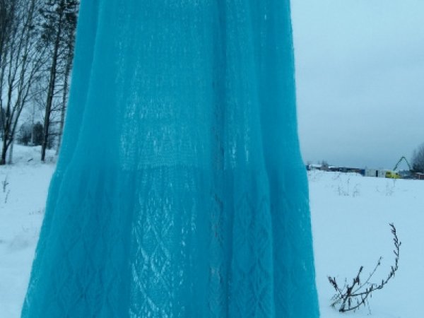 megzta mocherinė suknelė "Ledo karalienė'' 3