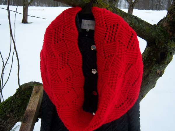 ziedinis salikas ryskiaspalvis - Scarves & shawls