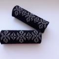 Wristlets "Black warm" - Wristlets - knitwork