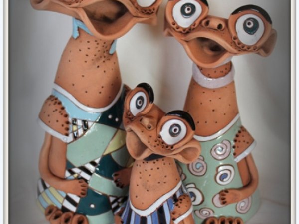 Taupyklės varlės - Ceramics