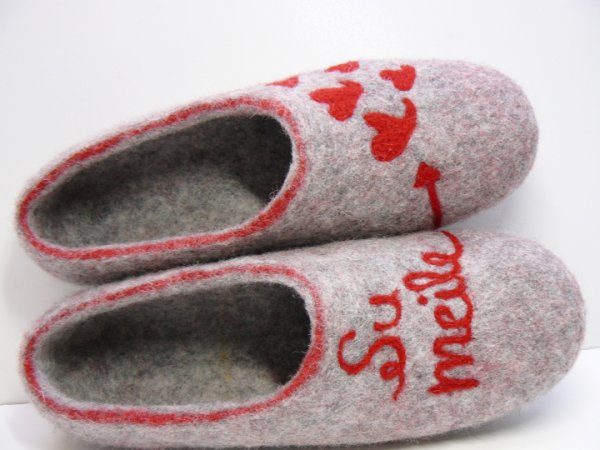 Veltinio šlepetės :) " Šv. Valentinas" 2