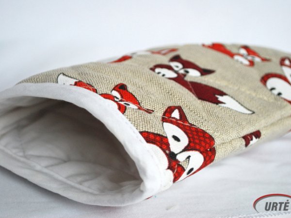 Linen kitchen glove - Fox 3