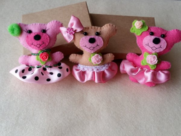 Sagės meškutės - Brooches