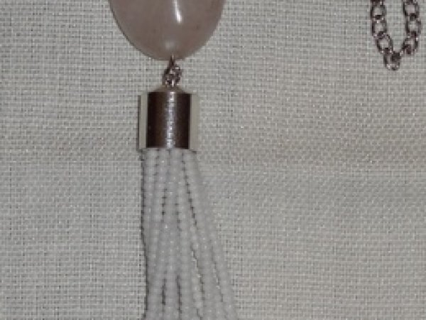 Rožinio kvarco pakabukas - Neck pendants