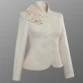 Ivory wedding jacket for bride - Jackets & coats - felting