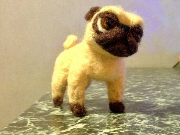 Veltas mopsiukas - Dolls & toys