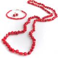 Red Coral complect-transformer - Kits - beadwork