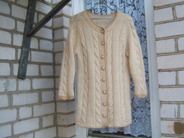 Megztukas kapucino - Sweaters & jackets