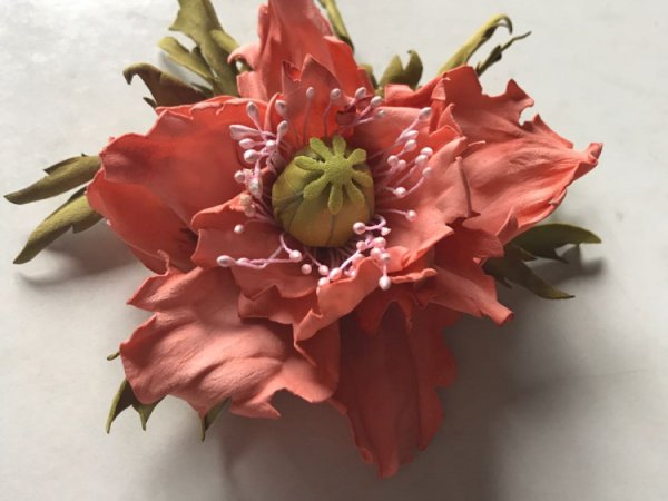 sagė-aguona - Brooches