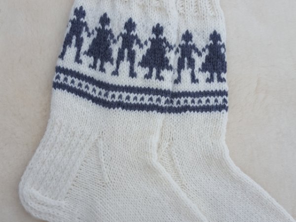 vaikiskos vilnones kojines "Sokantys vaikai" - Socks