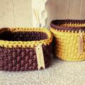 Crochet Basket/ Bowl 2 - Handbags & wallets - needlework