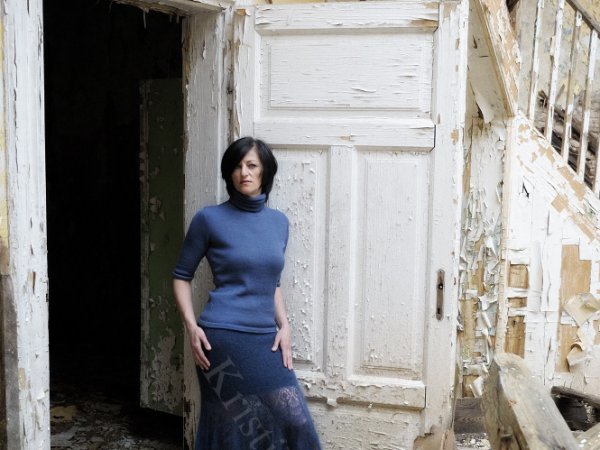 megztas moherinis sijonas "Undinėlė" - Skirts