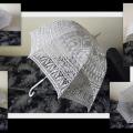 Umbrella ,, Linen oasis " - Lace - needlework