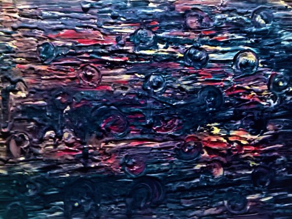 vision of sea - Acrylic painting