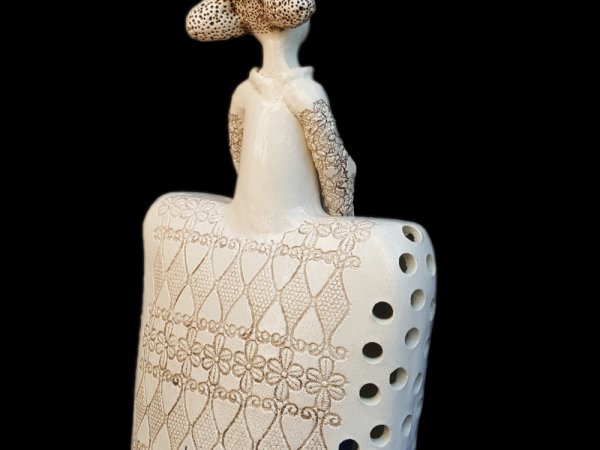 Candlestick-sculpture "Madame" 2