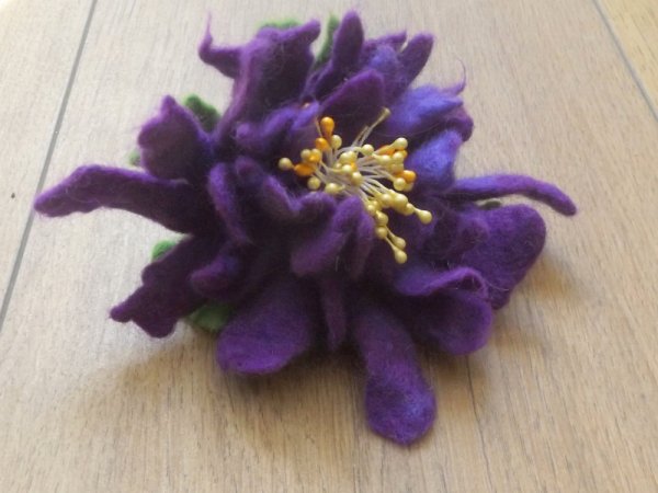 velta gėlė į plaukus - Hair accessories