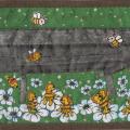 Patchwork "Bee hive" - Accessory - sewing