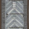 Patchwork "Barn door" - For interior - sewing