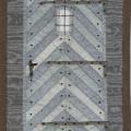 Patchwork  "Barn door" - For interior - sewing