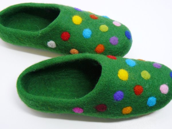 Žalios šlepetės - Shoes & slippers