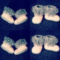 Crochet Baby Boots 11 - Shoes - needlework