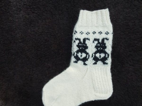 vaikiskos kojines su zuikiu - Socks