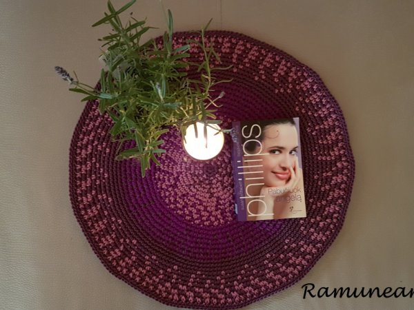Virvinė stalo padėkliukas - servetėlė "Mandala" 2