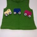 Knitted vest "Trains" - Blouses & jackets - knitwork