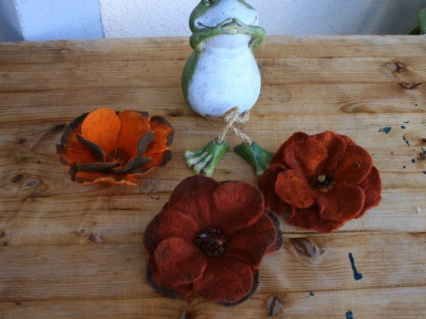 Veltos gėlės ,,RUDENINĖS ,, - Flowers