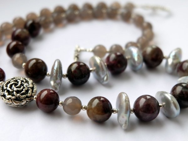 Necklace "Vintage Rose ..." 2