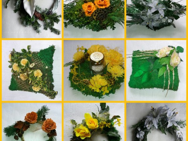 Vėlinių puokštės - Floristics