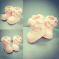 Crochet Baby Boots 13 - Shoes - needlework