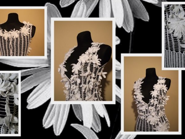 Dress ,,White Chamomile" 2