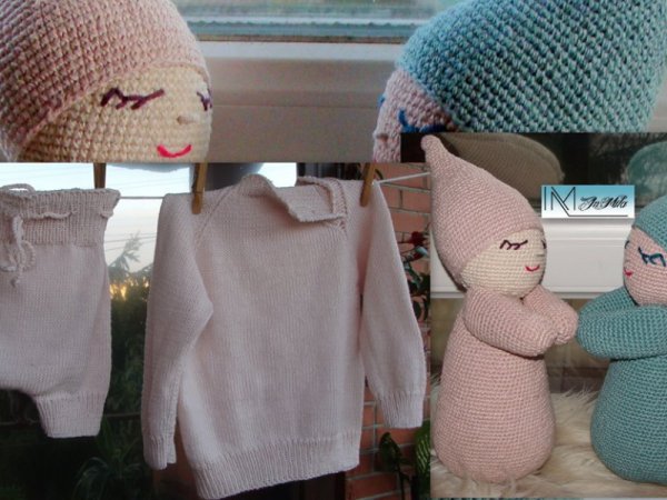 Kostiumėlis ir nertos lėlytės :) - Children clothes