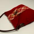 felten bordeaux handbag  - Handbags & wallets - felting