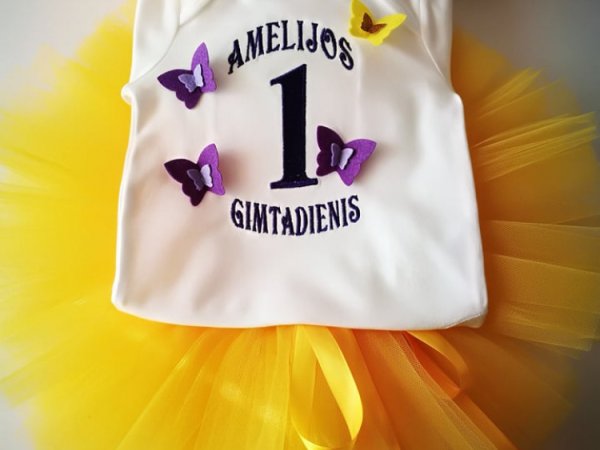 Amelijos 1 gimtadienio komplektas - Sets