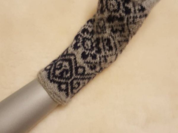 pilkos  pirstines - Gloves & mittens