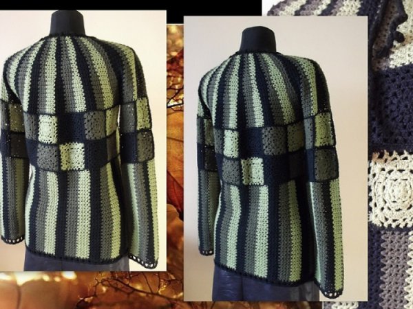 Blouse ,,Autumn palette " 2