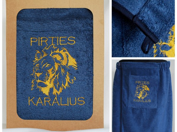 Vyriška pirties prijuostė - Pirties Karalius 2