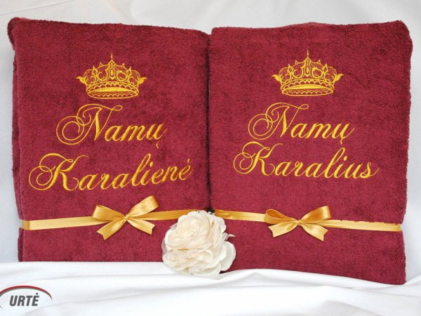 Siuvinėti chalatai - Namų karalienė 2