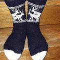 Socks "Fornicating Deer" - Socks - knitwork