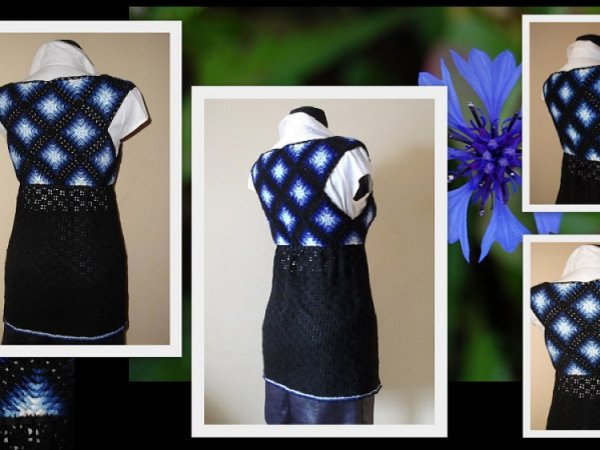 Waistcoat  ,,Cornflower" 3