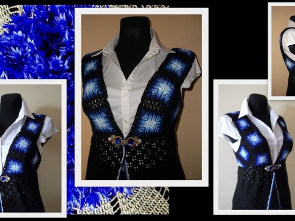 Waistcoat  ,,Cornflower" 2